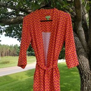 Vera Bradley Chevron Robe S/M